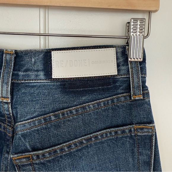 RE/DONE 90’s Loose Straight High Rise Cuffed Women’s Jeans - Picture 5 of 7